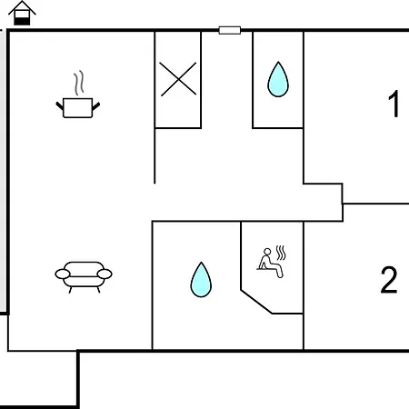 Дом отдыха Amazing In With Kitchen